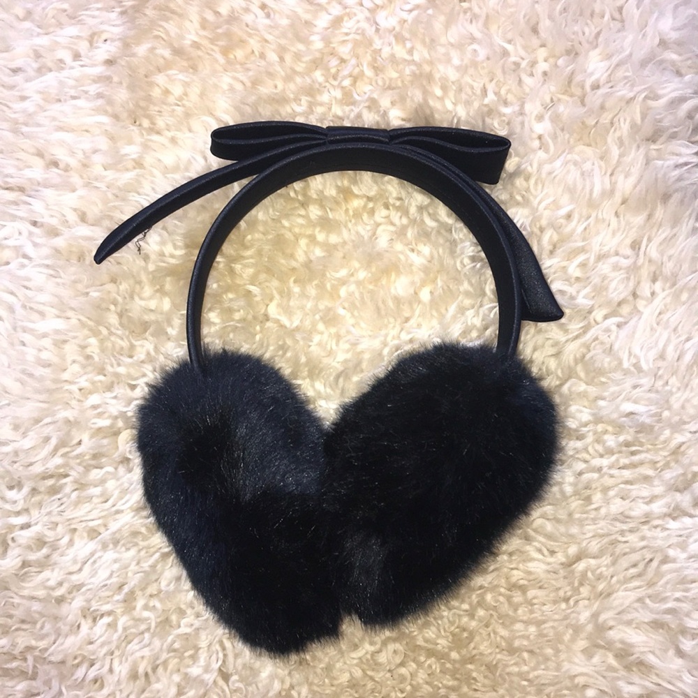Kate Spade Fuzzy Earmuffs
